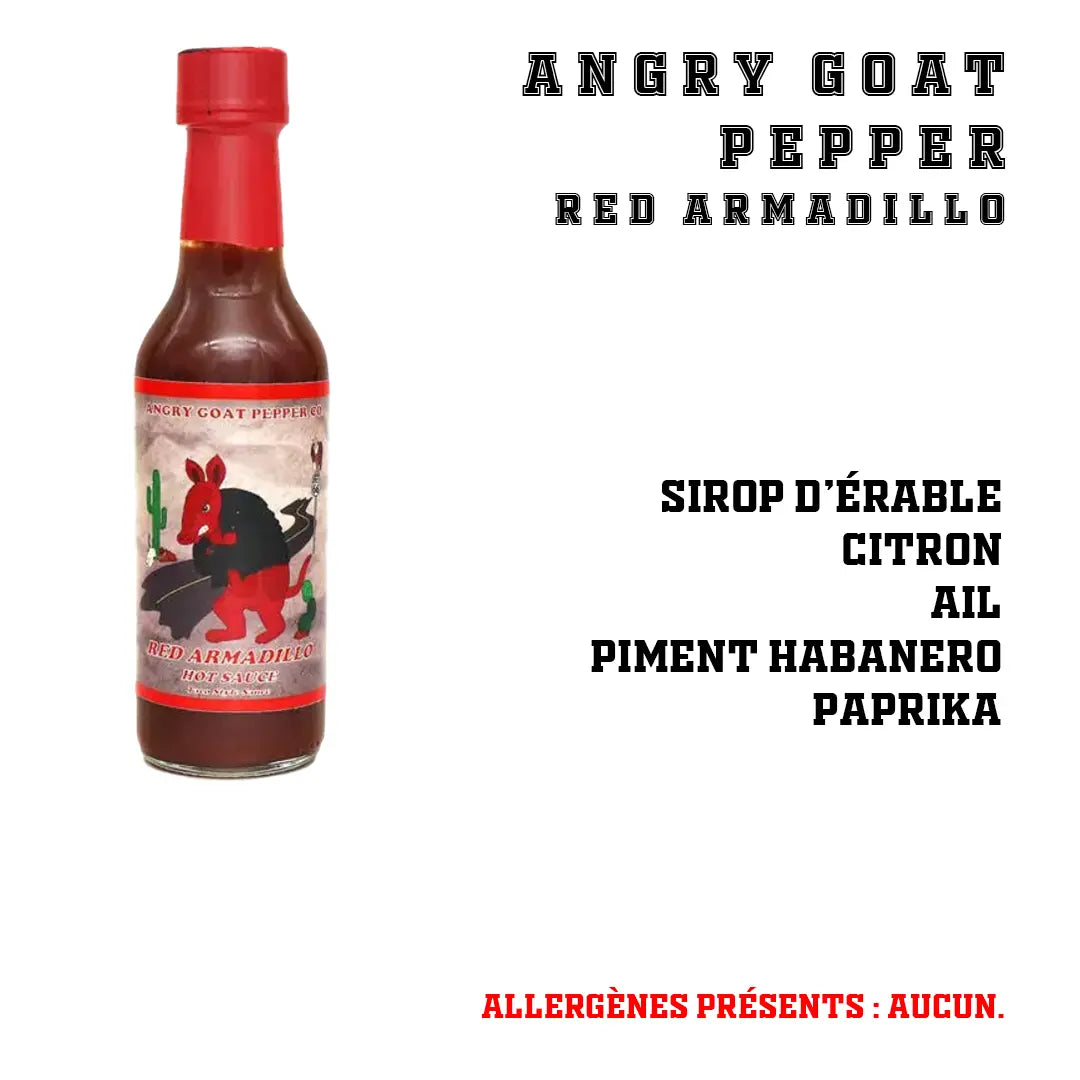 Angry Goat Pepper Co - Red Armadillo Angry Goat Pepper Co