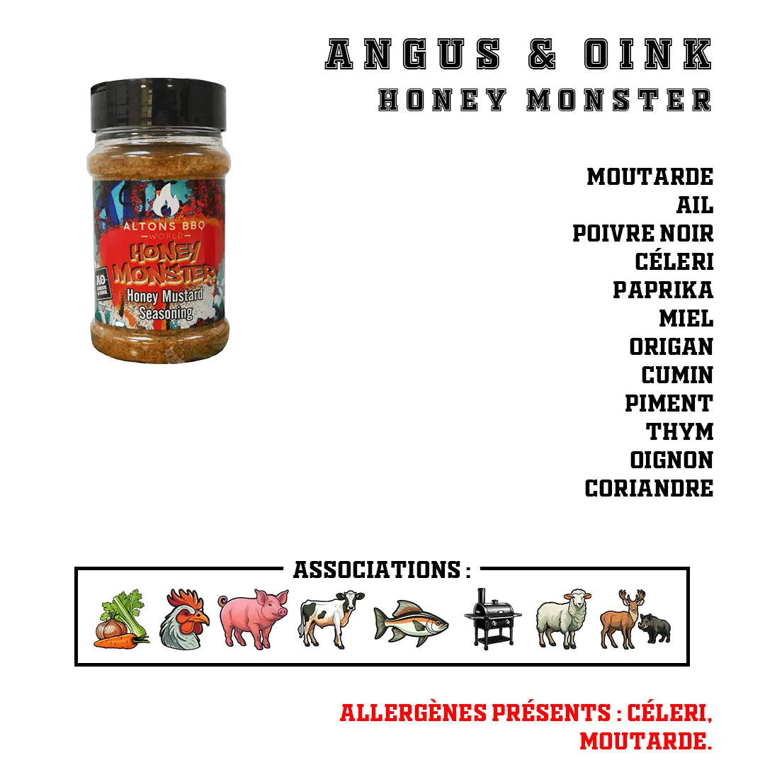 Angus & Oink - Honey Monster Angus & Oink