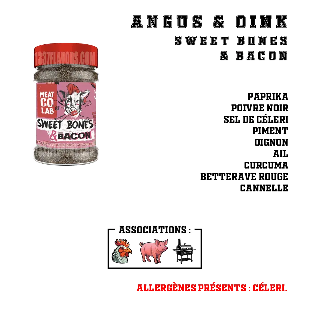 Angus & Oink - Sweet Bones & Bacon Rub Angus & Oink