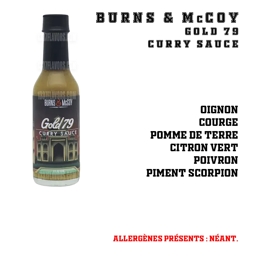 Burns & McCoy - Gold 79 Curry Sauce Burns & Mccoy