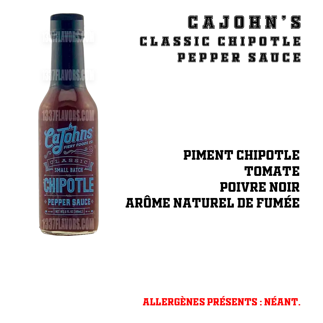 CaJohn's - Classic Chipotle Pepper Sauce Cajohn's