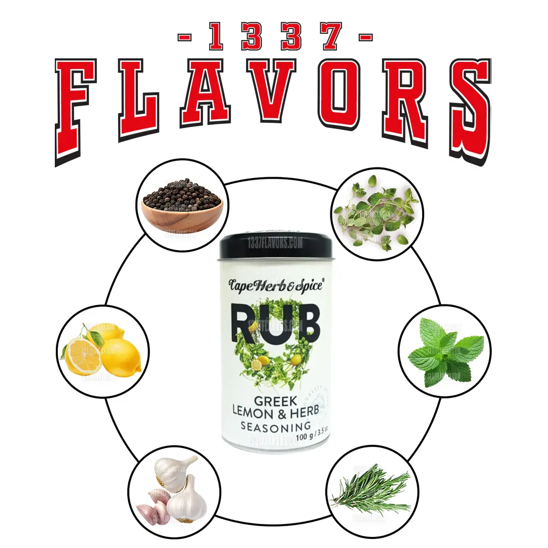 CapeHerb&Spice - RUB Greek Lemon & Herb CapeHerb&Spice