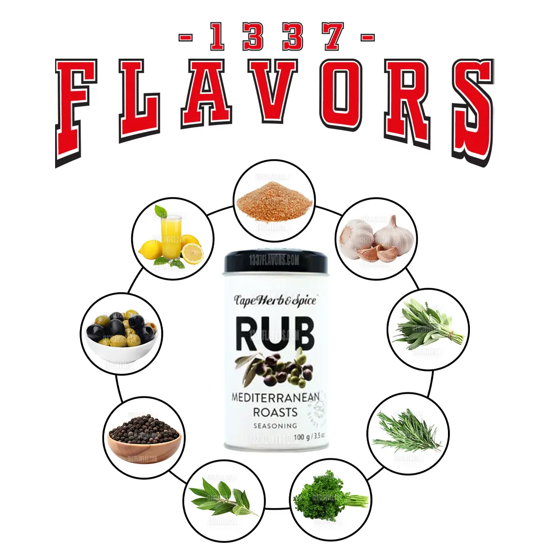 CapeHerb&Spice - RUB Mediterranean Roasts CapeHerb&Spice