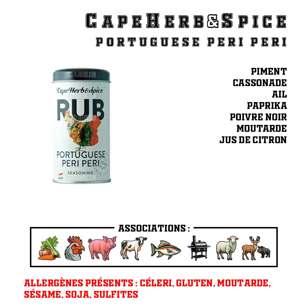 CapeHerb&Spice - RUB Portuguese Peri Peri CapeHerb&Spice