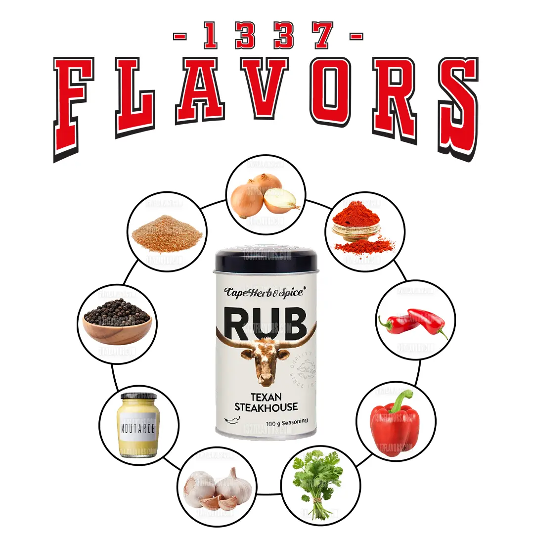 CapeHerb&Spice - RUB Texan Steakhouse CapeHerb&Spice