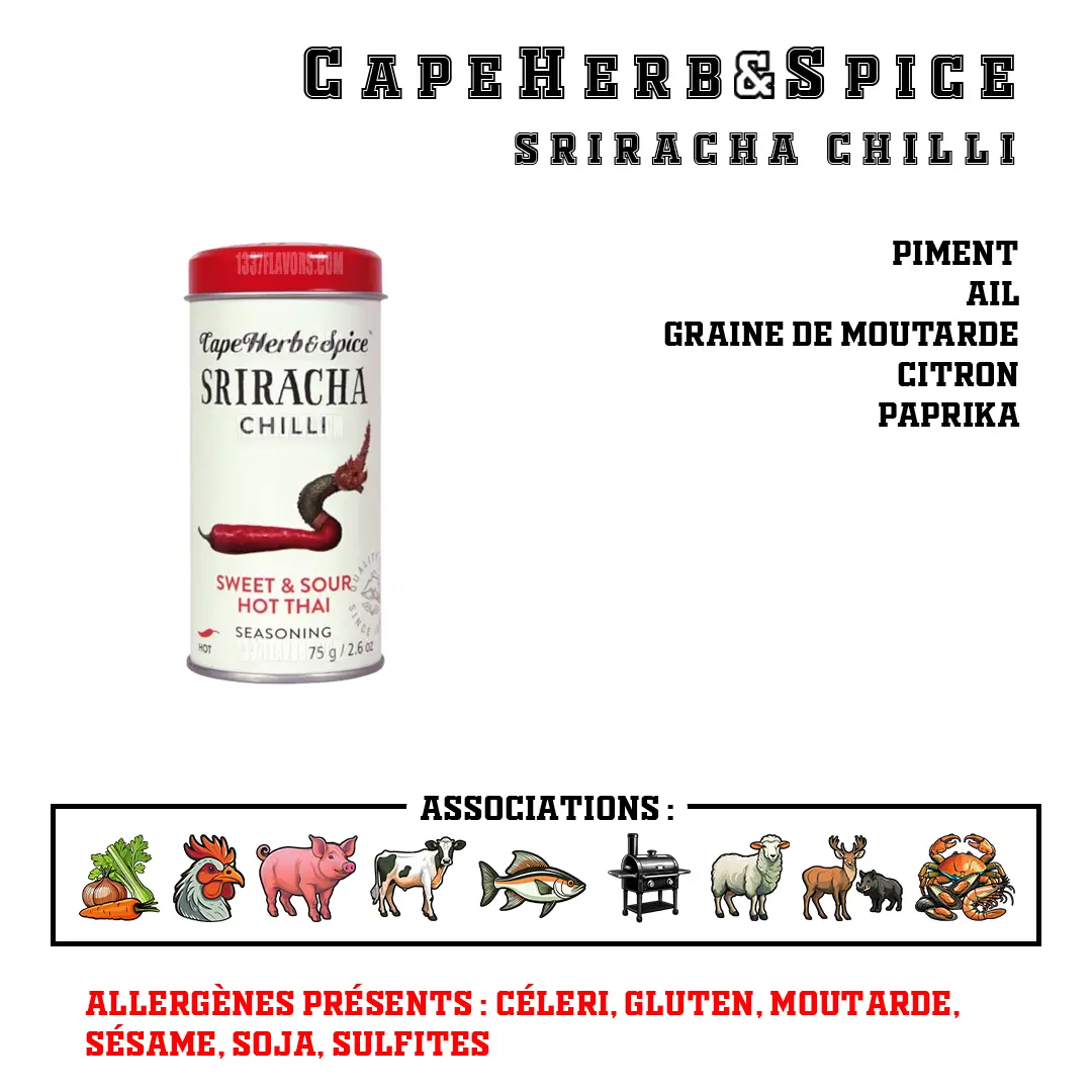 CapeHerb&Spice - Sriracha Chilli CapeHerb&Spice