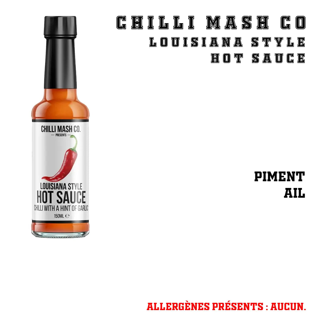 Chilli Mash Co - Louisiana Style Hot Sauce Chilli Mash Co