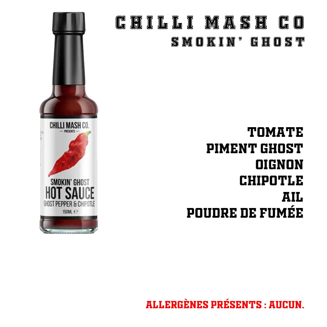 Chilli Mash Co - Smokin' Ghost Chilli Mash Co