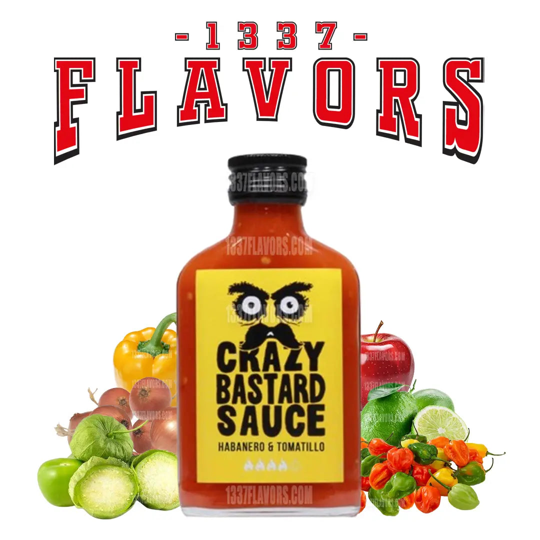 Crazy Bastard Sauce - Habanero & Tomatillo Crazy Bastard Sauce