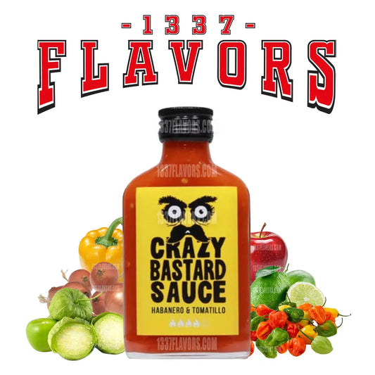 Crazy Bastard Sauce - Habanero & Tomatillo Crazy Bastard Sauce