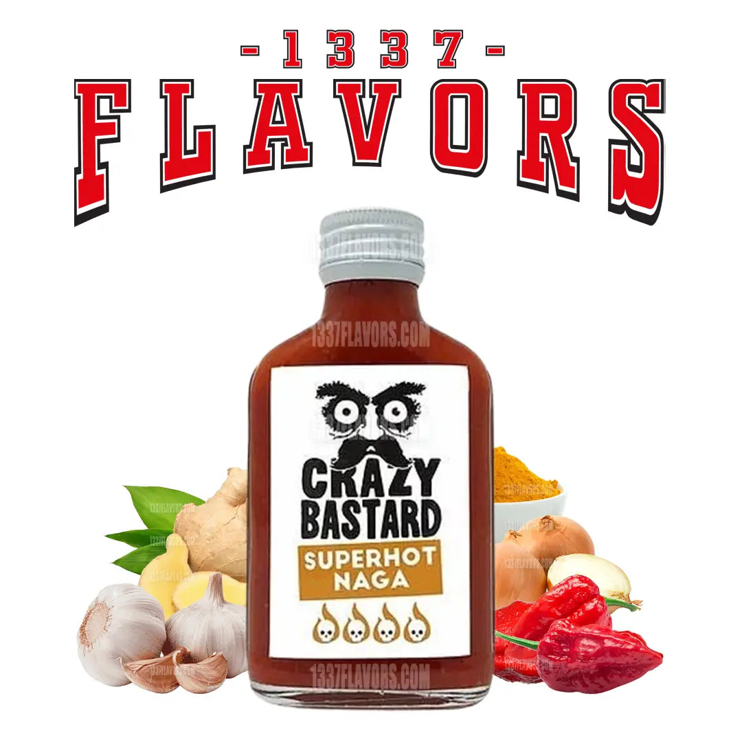 Crazy Bastard Sauce - Superhot Naga Crazy Bastard Sauce