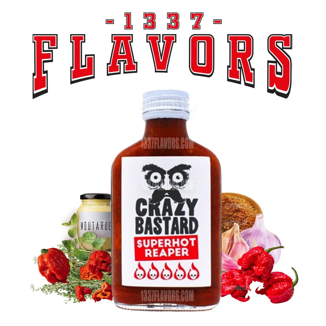 Crazy Bastard Sauce - Superhot Reaper Crazy Bastard Sauce