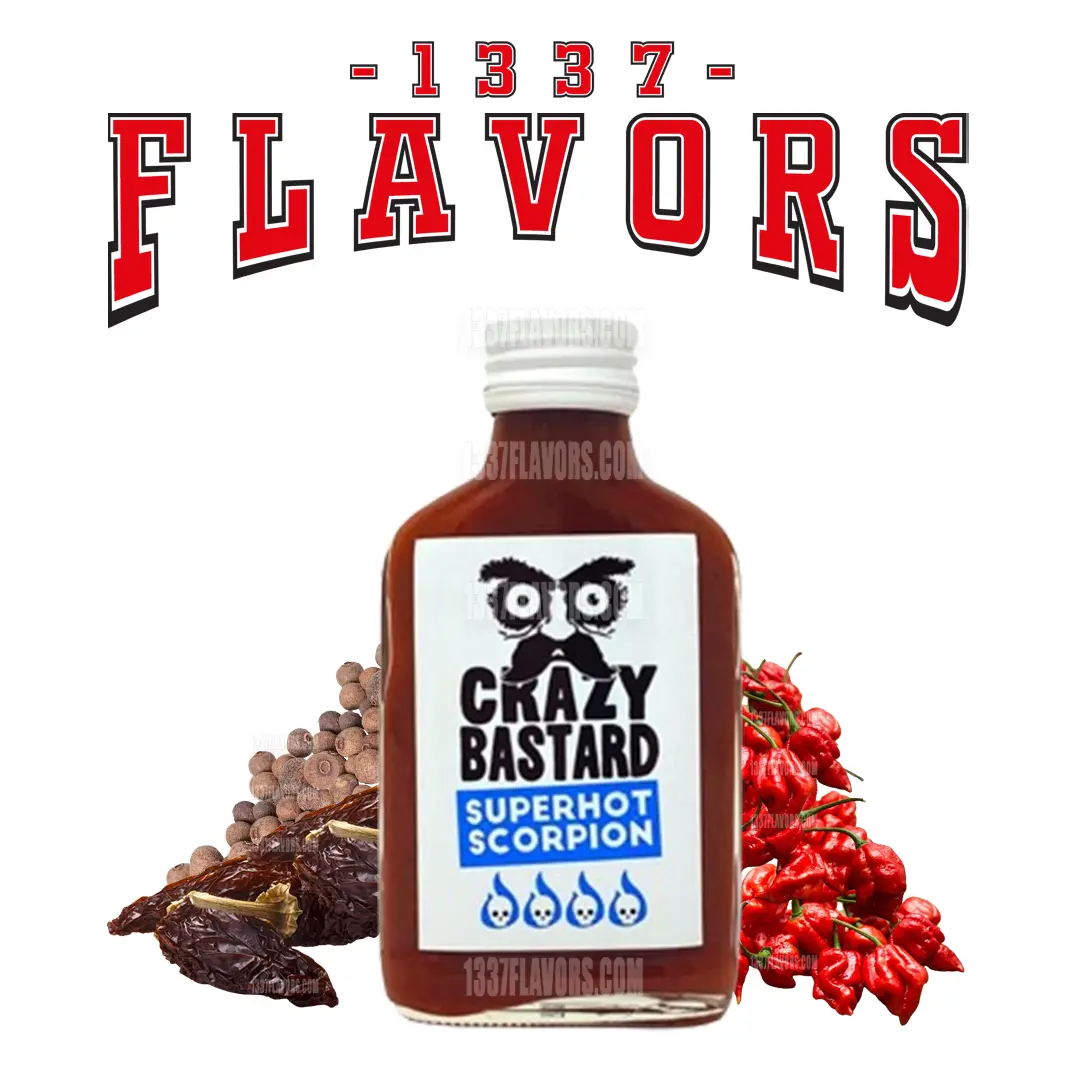 Crazy Bastard Sauce - Superhot Scorpion Crazy Bastard Sauce