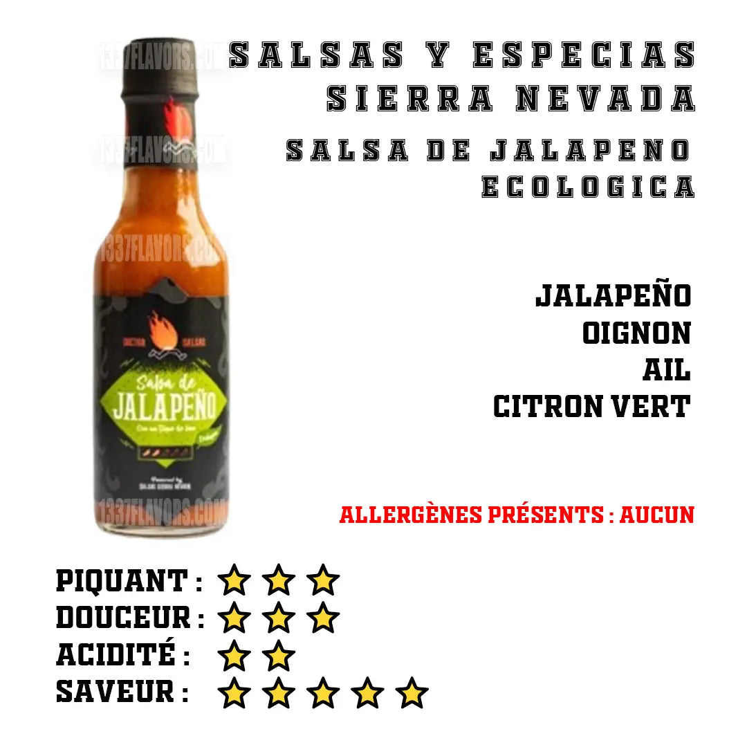 Doctor Salsa by Salsa Sierra Nevada - Salsa de Jalapeno Ecologica Salsas Y Especias Sierra Nevada SL