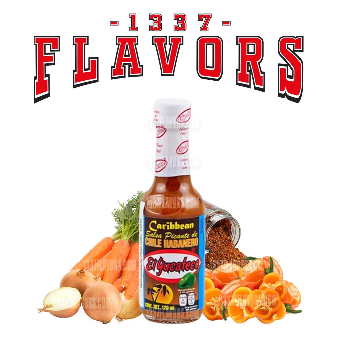 El Yucateco - Caribbean Salsa Picante de Chile Habanero El Yucateco