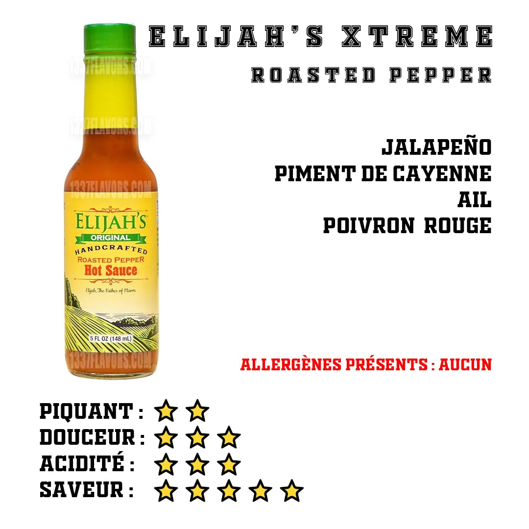 Elijah's Xtreme - Roasted Pepper Elijah's Xtreme Gourmet Sauces
