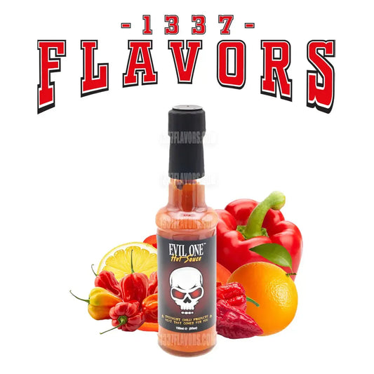 Grim Reaper - Evil One Grim Reaper - Scotch Bonnet - Ghost Pepper - Poivrons Rouges - Orange - Citron - Oignon - Carotte - Ail - Sucre Demerara