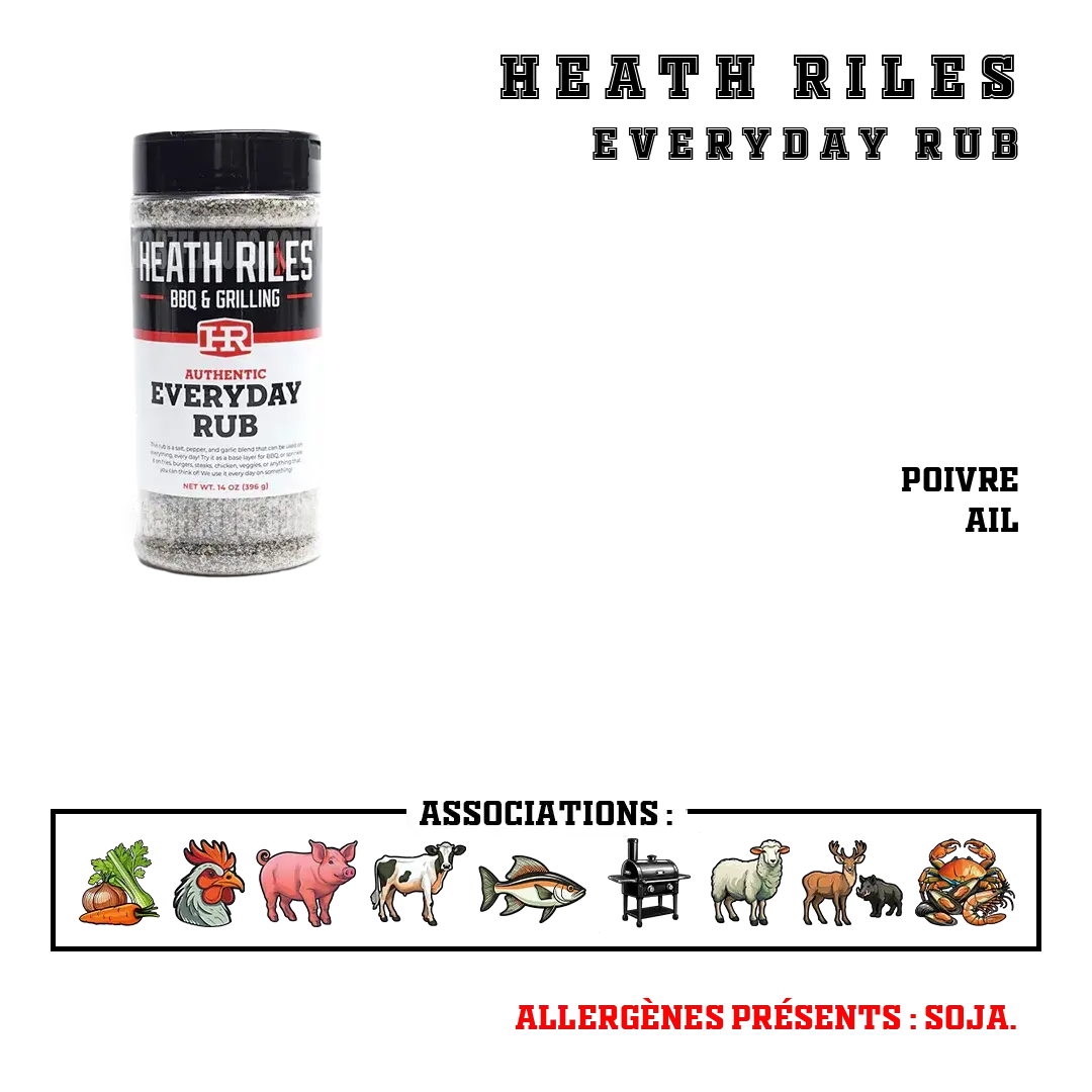 Heath Riles Everyday Rub 1337 Flavors