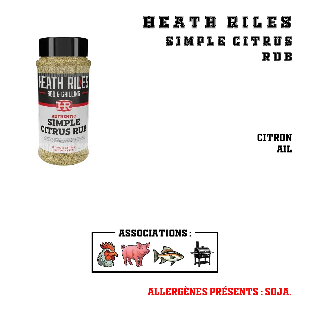 Heath Riles Simple Citrus Rub 1337 Flavors