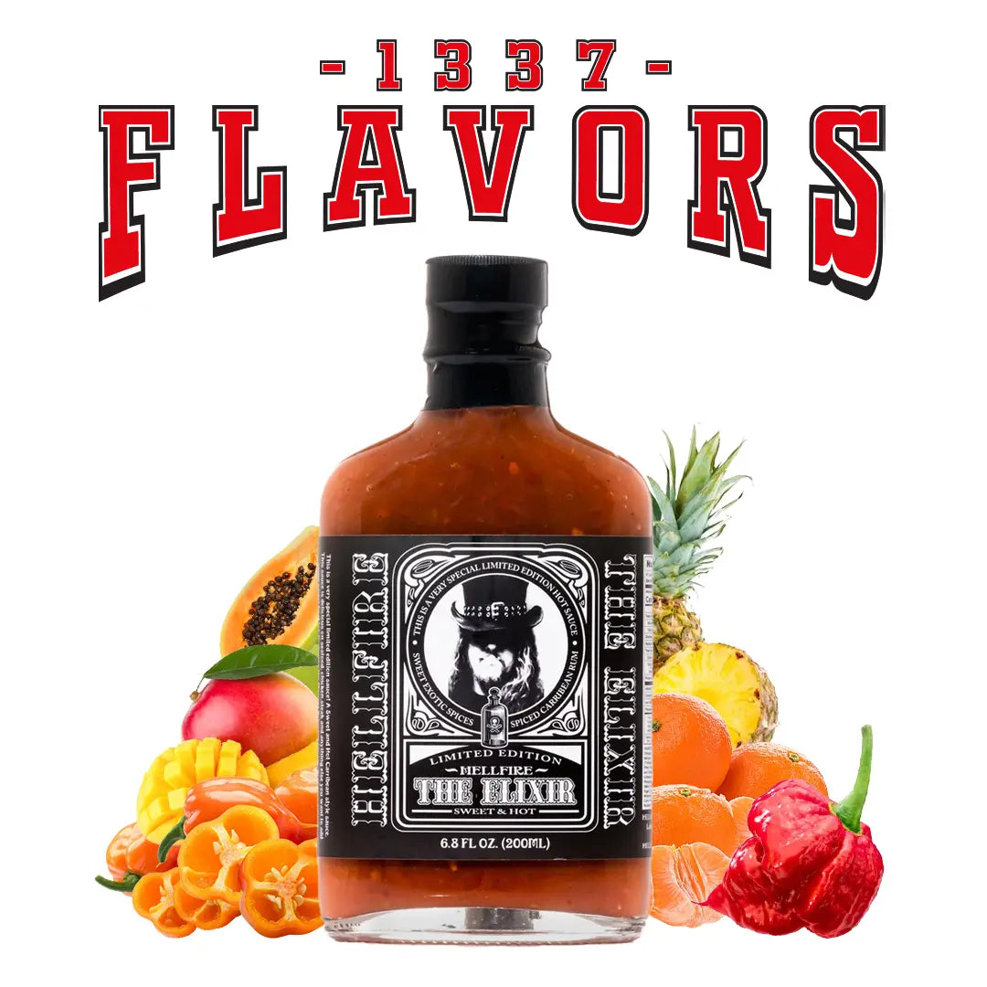 Hellfire - The Elixir Hellfire Hot Sauce Inc