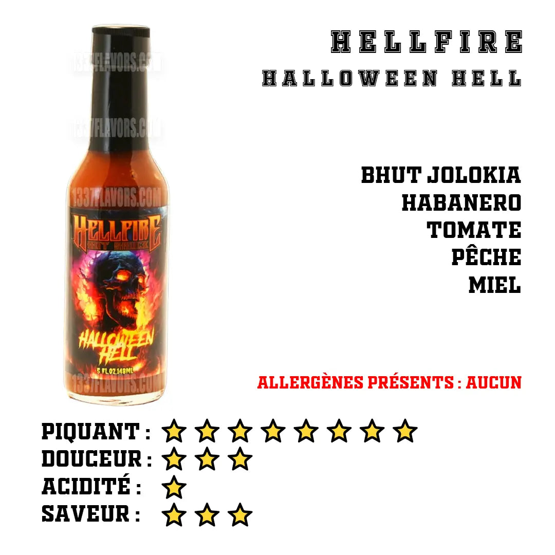 Hellfire - Halloween Hell Hellfire Hot Sauce Inc