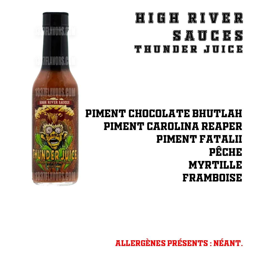 High River Sauces - Thunder Juice 1337 Flavors