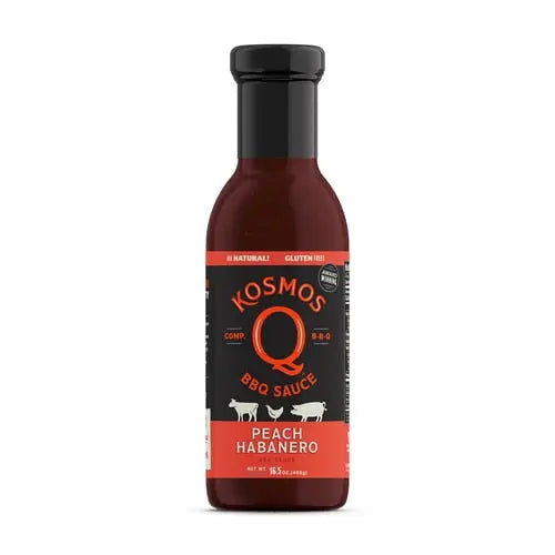 Kosmo’s Q Peach Habanero BBQ Sauce 1337 Flavors