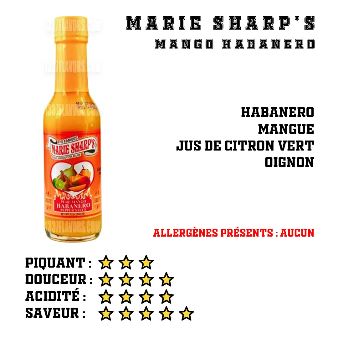 Marie Sharp's - Mango Habanero Marie Sharp's