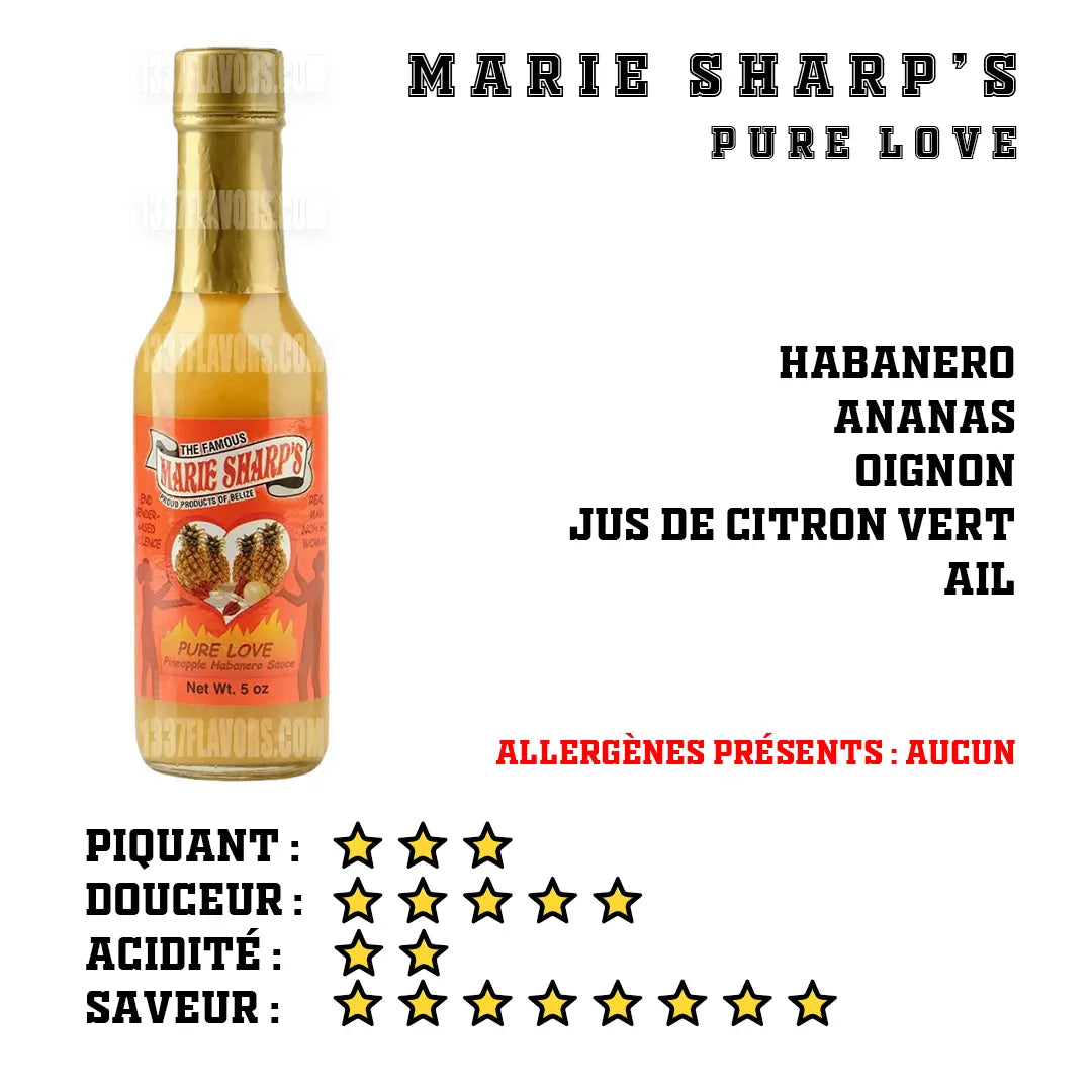 Marie Sharp's - Pure Love Marie Sharp's