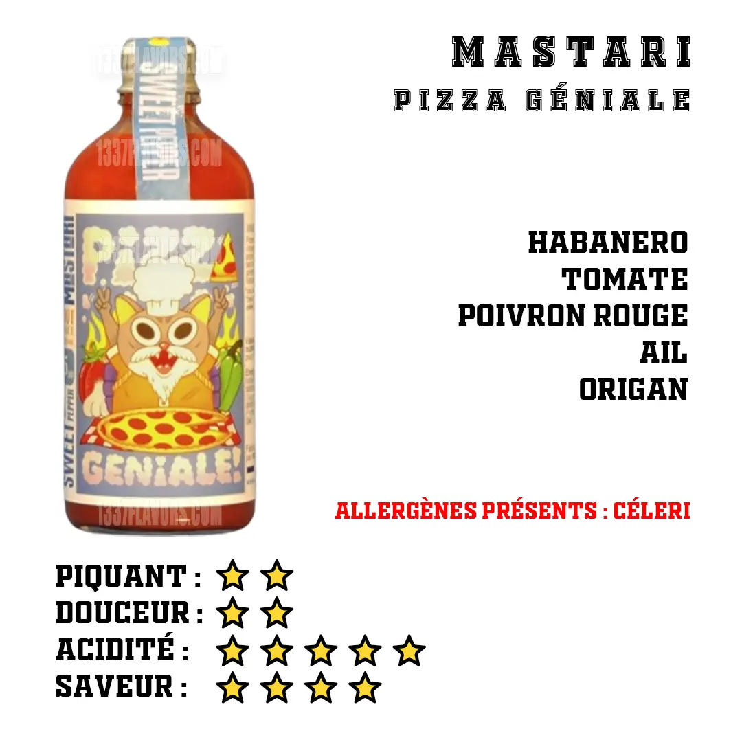 Mastari - Pizza Géniale MASTARI