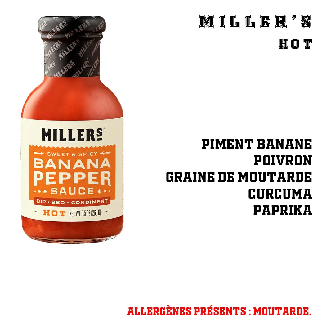 Miller's - Banana Pepper Hot Miller's