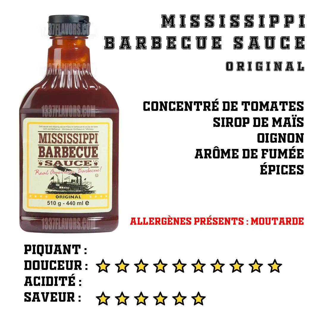 Mississippi Barbecue Sauce - Original Mississippi Barbecue Sauce