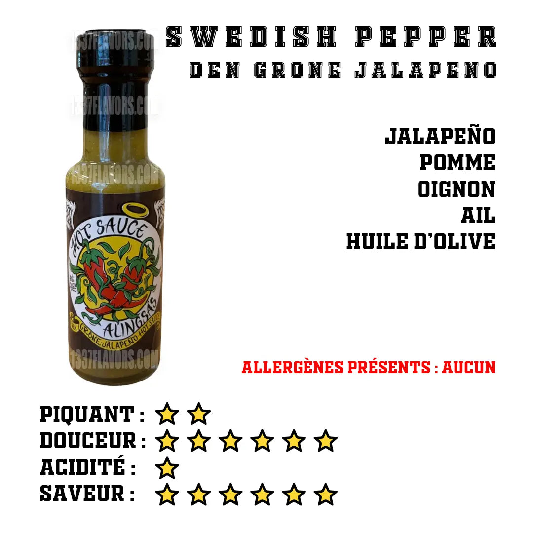 Swedish Pepper - Den Gröne Jalapeno Swedish Pepper