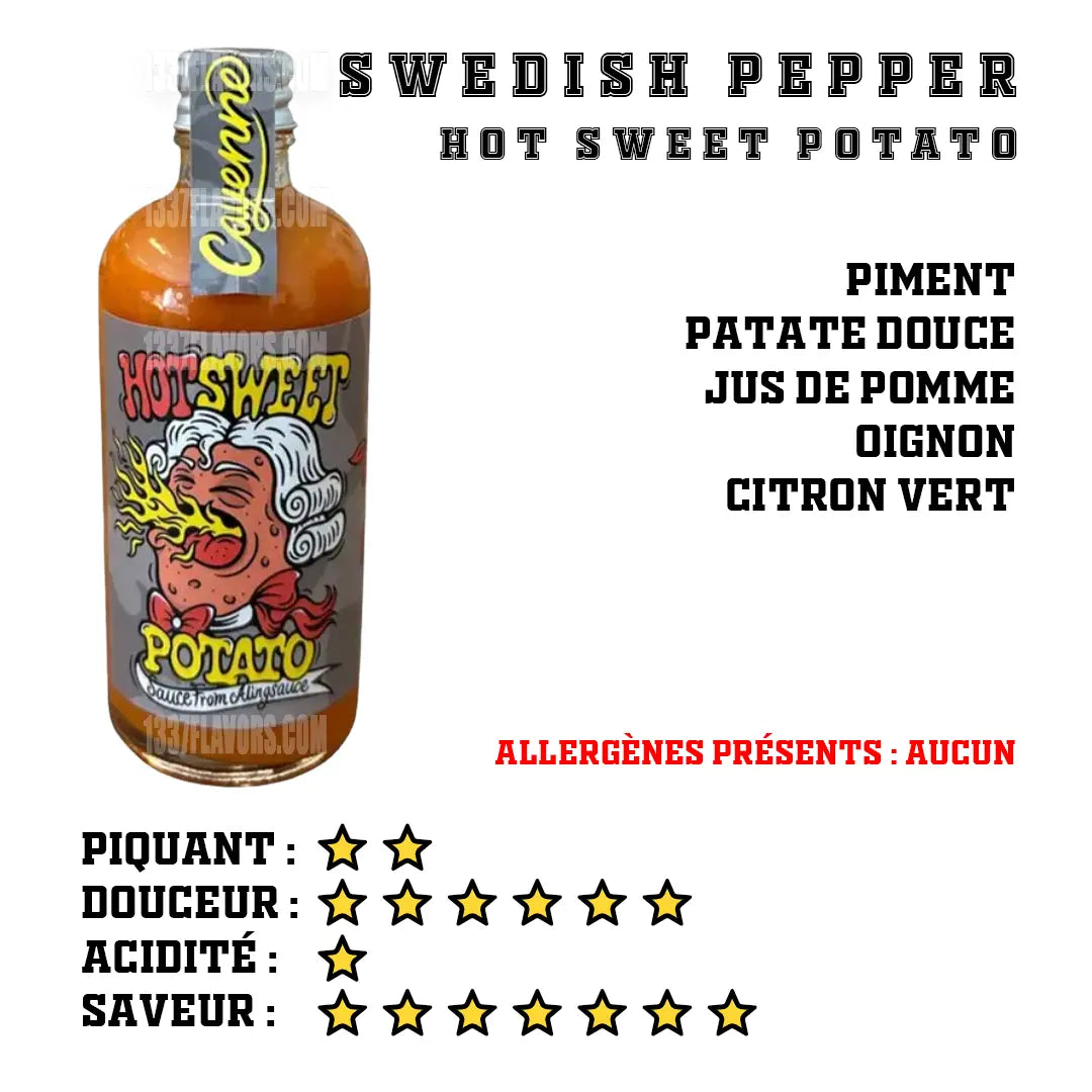 Swedish Pepper - Hot Sweet Potato Swedish Pepper