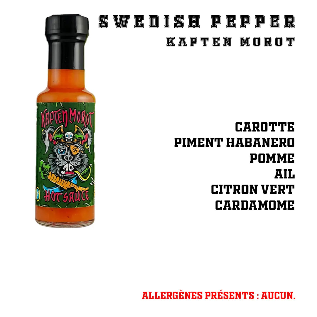 Swedish Pepper - Kapten Morot Swedish Pepper