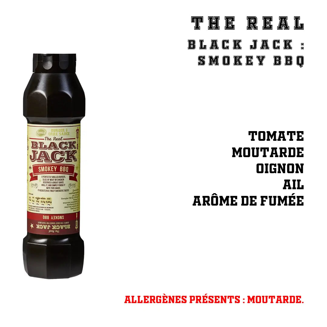 The Real - Black Jack : Smokey BBQ The Real