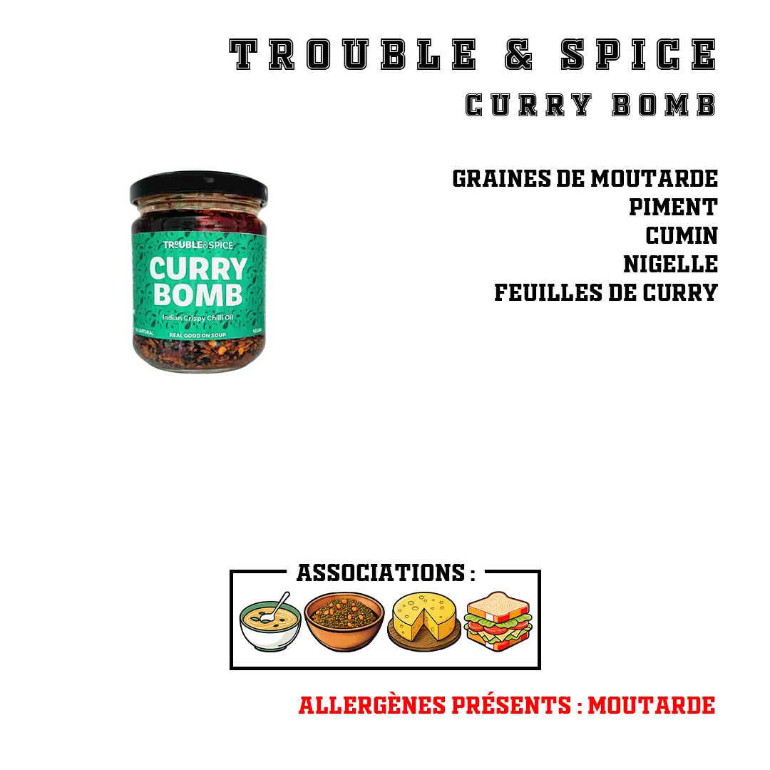 Trouble & Spice - Curry Bomb Trouble and Spice