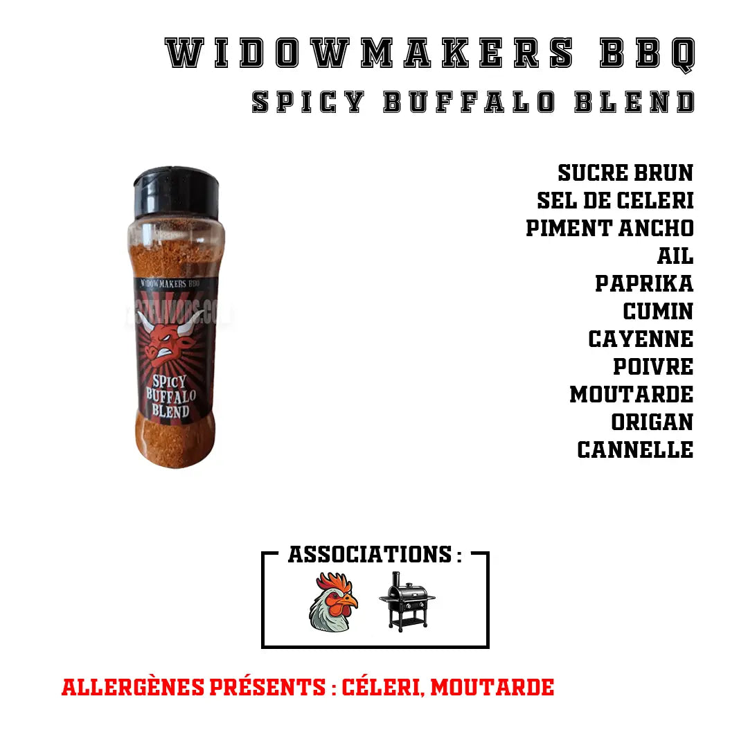Widowmakers BBQ - Spicy Buffalo Blend Widowmakers BBQ