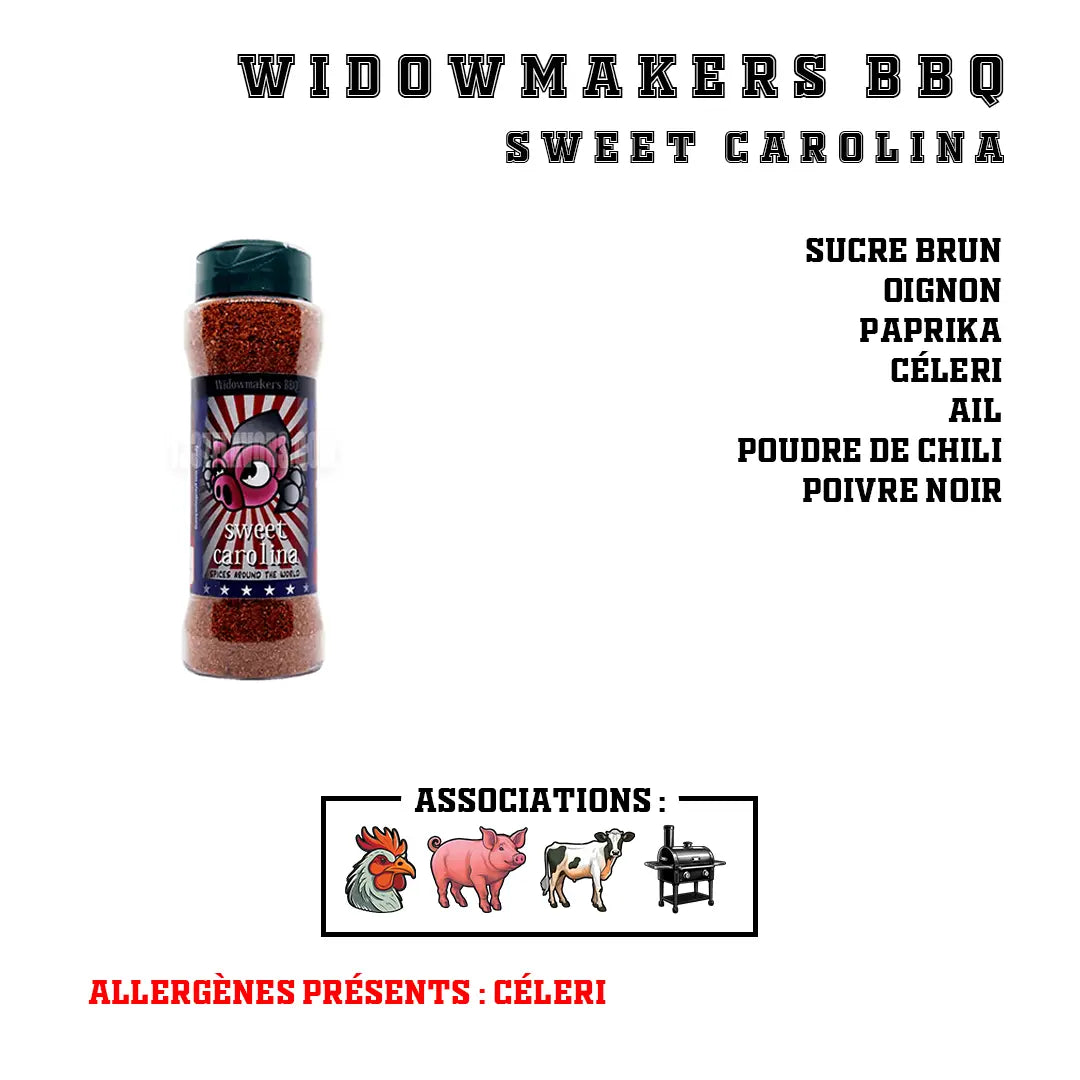 Widowmakers BBQ - Sweet Carolina Widowmakers BBQ