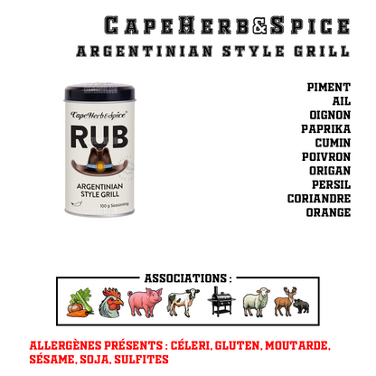 CapeHerb&Spice - RUB Argentinian Style Grill