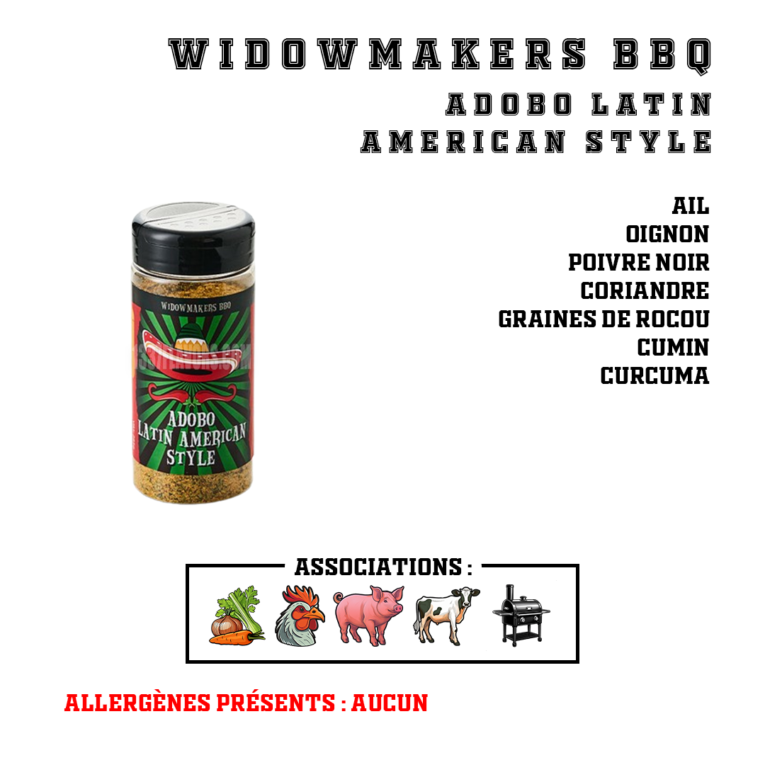 Widowmakers BBQ - Adobo Latin American Style