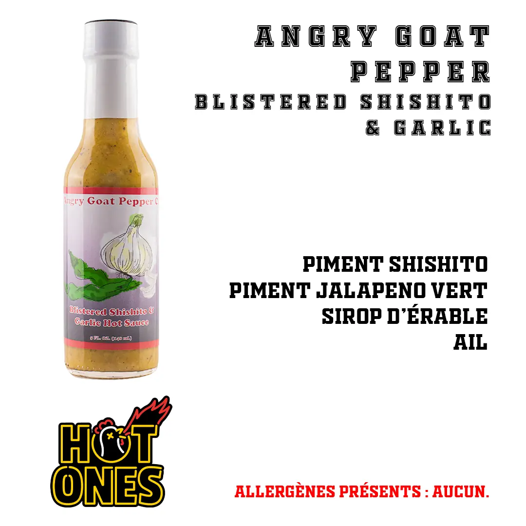 Angry Goat Pepper Co - Blistered Shishito & Garlic Angry Goat Pepper Co