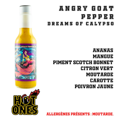 Angry Goat Pepper Co - Dreams of Calypso HOT ONES Angry Goat Pepper Co