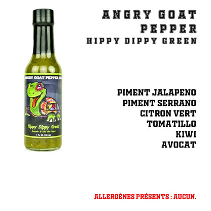 Angry Goat Pepper Co - Hippy Dippy Green Angry Goat Pepper Co