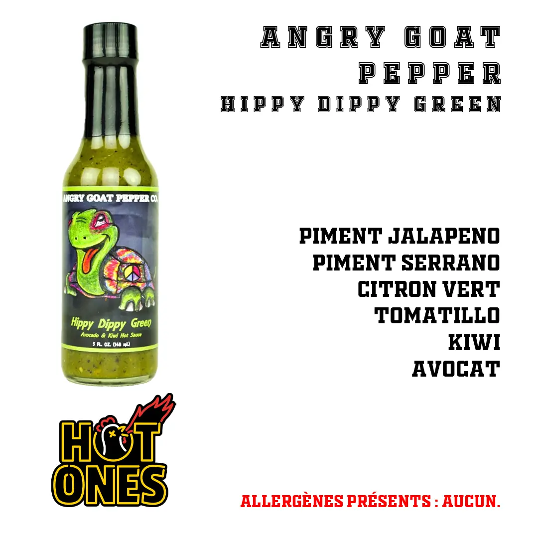 Angry Goat Pepper Co - Hippy Dippy Green Angry Goat Pepper Co