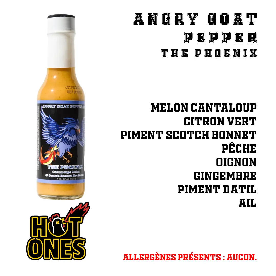 Angry Goat Pepper Co - The Phoenix Angry Goat Pepper Co