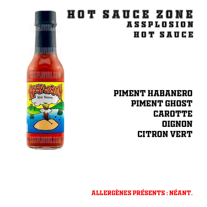 Assplosion Hot Sauce Hot Sauce Zone