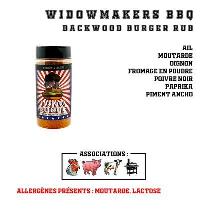 Widowmakers BBQ - Backwood Burger Rub