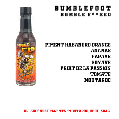 Bumble F**ked Hot Sauce Bumblefoot