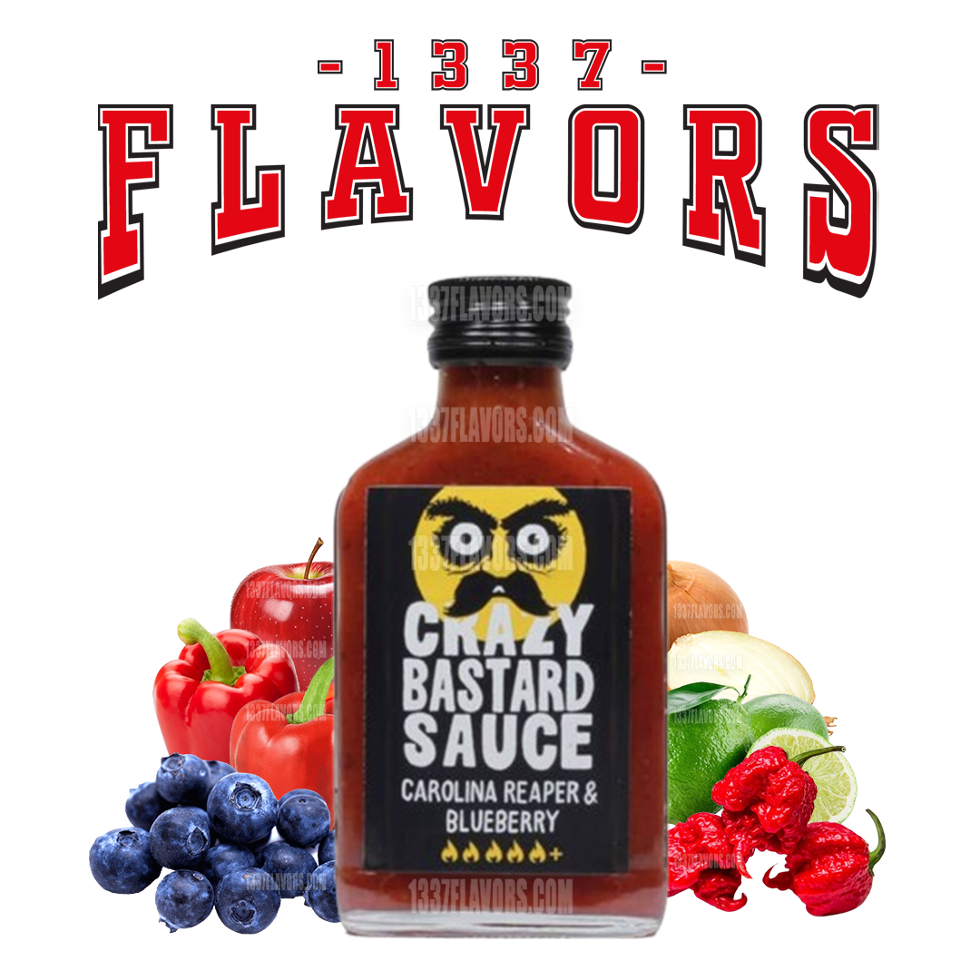 Crazy Bastard Sauce - Carolina Reaper & Blueberry